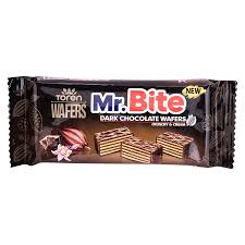 MR BITE Dark Chocolate Wafer 38g (24 pack) K5