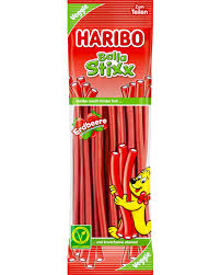 HARIBO Balla Stixx Strawberry Veggie 200g (15 pack) - R69