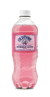 OLD TYME Bubble Gum Soda 591ml (24 pack)