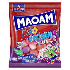 HARIBO Maoam Mao Croqui Red Fruits 120 g (30 Pack) - L16