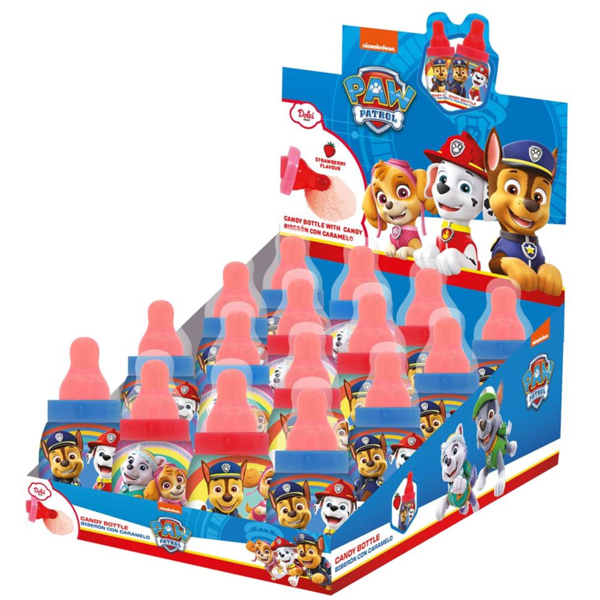 PAW PATROL Candy Bottle 18g (24 Pack) - H66