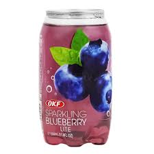 OKF Sparkling Blueberry 350ml (24 Pack) -SOL