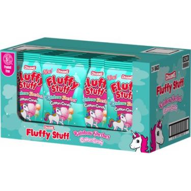 Charms Fluffy Stuff Rainbow Sherbert Cotton Candy 60g (24 pack)* - H23