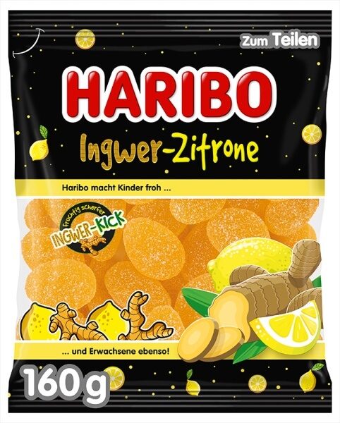 HARIBO Ginger Lemon 160g (20 pack) - R47
