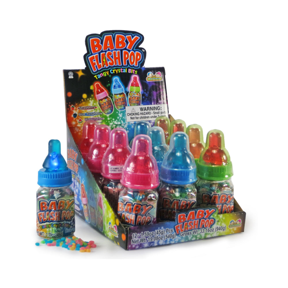 Kidsmania Baby Bottle Flash Pop 17g (12 pack) - R31