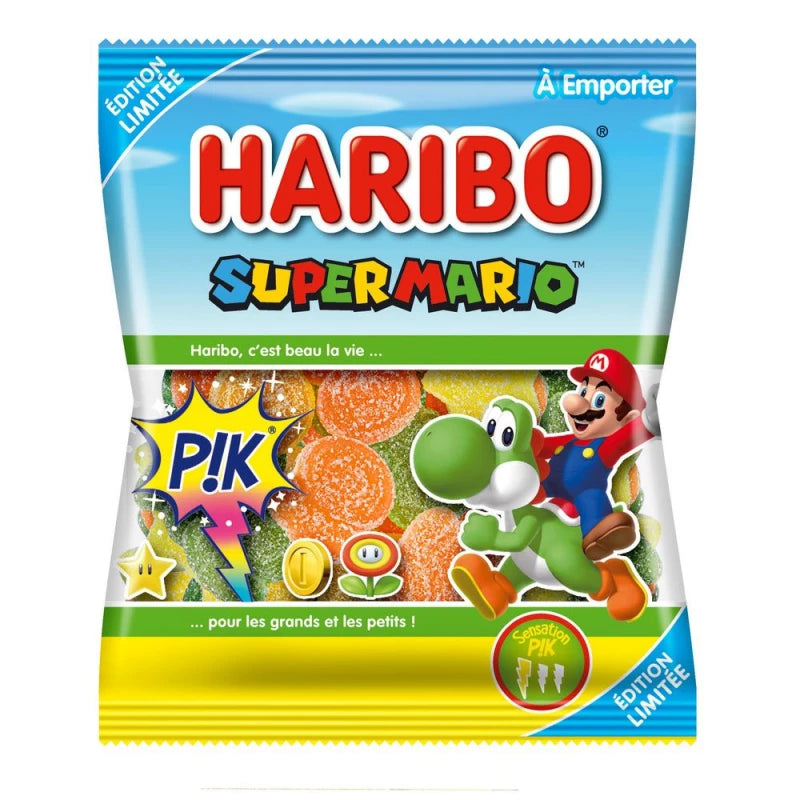 HARIBO Super Mario Pik 100G (30 pack) - France -
