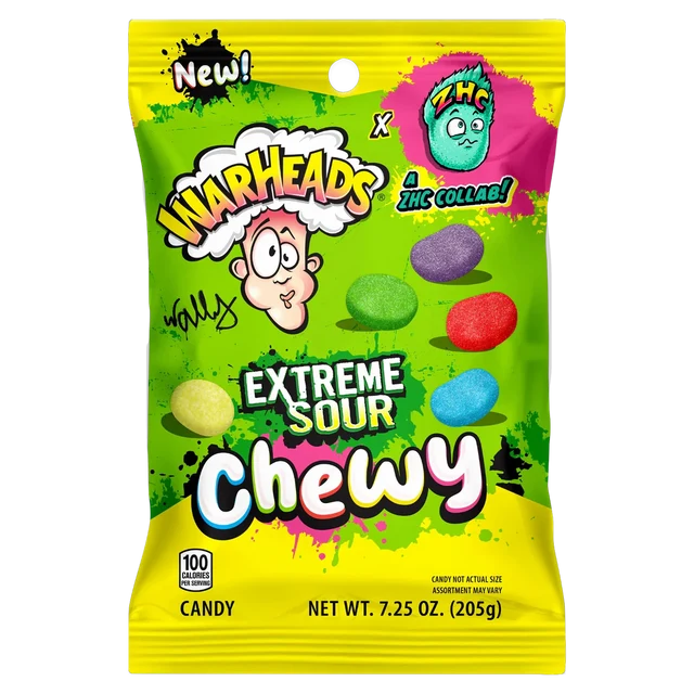 WARHEADS Extreme Sour Chewy 127g (12 Pack) - Z84
