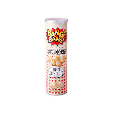 Bang Bang Popcorn White Chocolate 85g (6 pack) -
