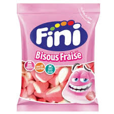Fini Bisous Fraise 90g (12 pack) - Halal - B15       06/27