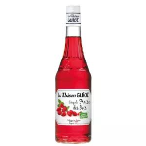 LA MAISON GUIOT Sirop Fraise des Bois 700ml (6 pack)