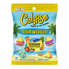 CALYPSO Sour Wedges Lemonade Favorites Mix 127g (12 Pack) - Z44