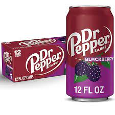 Dr Pepper Blackberry 355ml (12 packs)