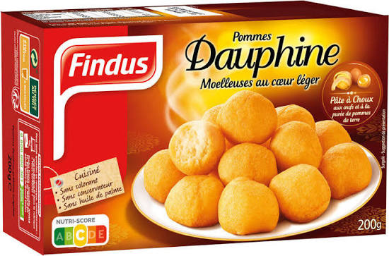 FROZEN - FINDUS Pommes Dauphines 200g (7 pack)