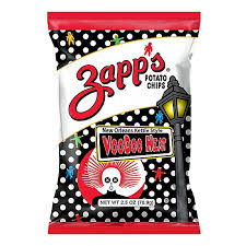 Zapp’s Voodoo Heat Potato Chips – 70.9g (10 Pack) -Z129