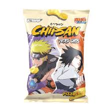 ULTRAPOP Chipsan Pizza - Naruto - Naruto vs Sasuke 110g (10 pack)