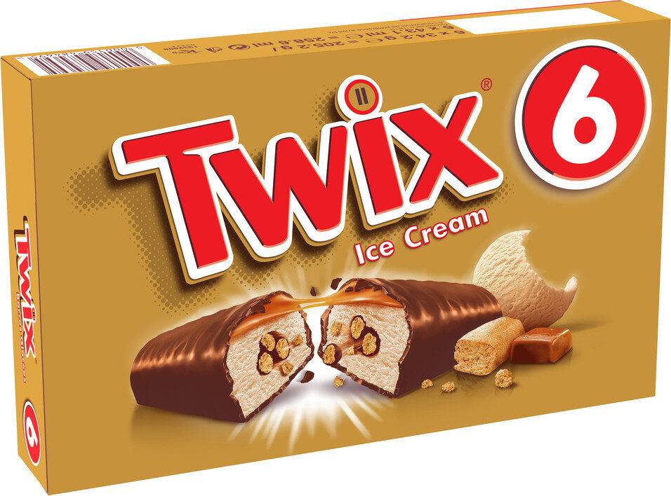 FROZEN - TWIX Ice Cream x6 205g (12 pack).