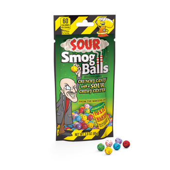Toxic Waste Sour Smog Balls 85g (12 Pack)