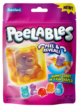 Frankford Peelable Assorted Animals 120g (9 Pack) - H67