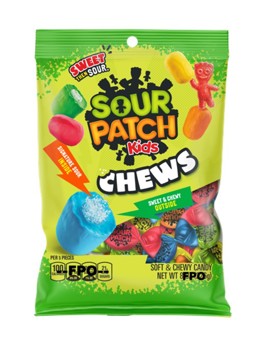 Sour Patch Kids Chews Assorted Soft Candy 60g (12 pack) - H58