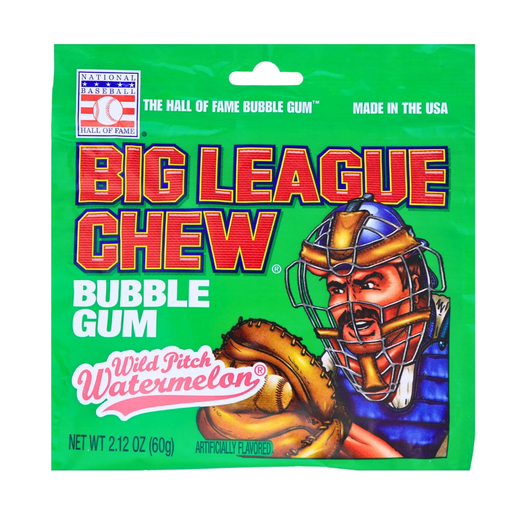 BIG LEAGUE Chew Wild Pitch Watermelon 60 g (12 Pack) - R30