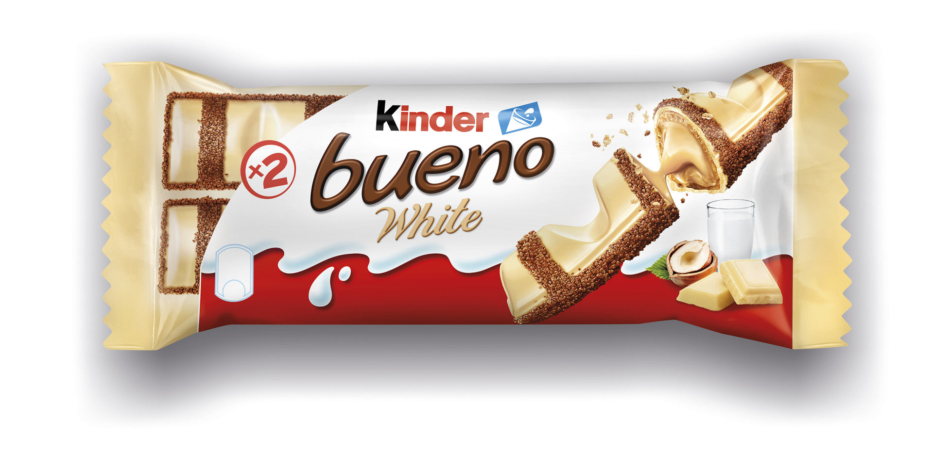 Kinder Bueno White 39g (15 pack) -