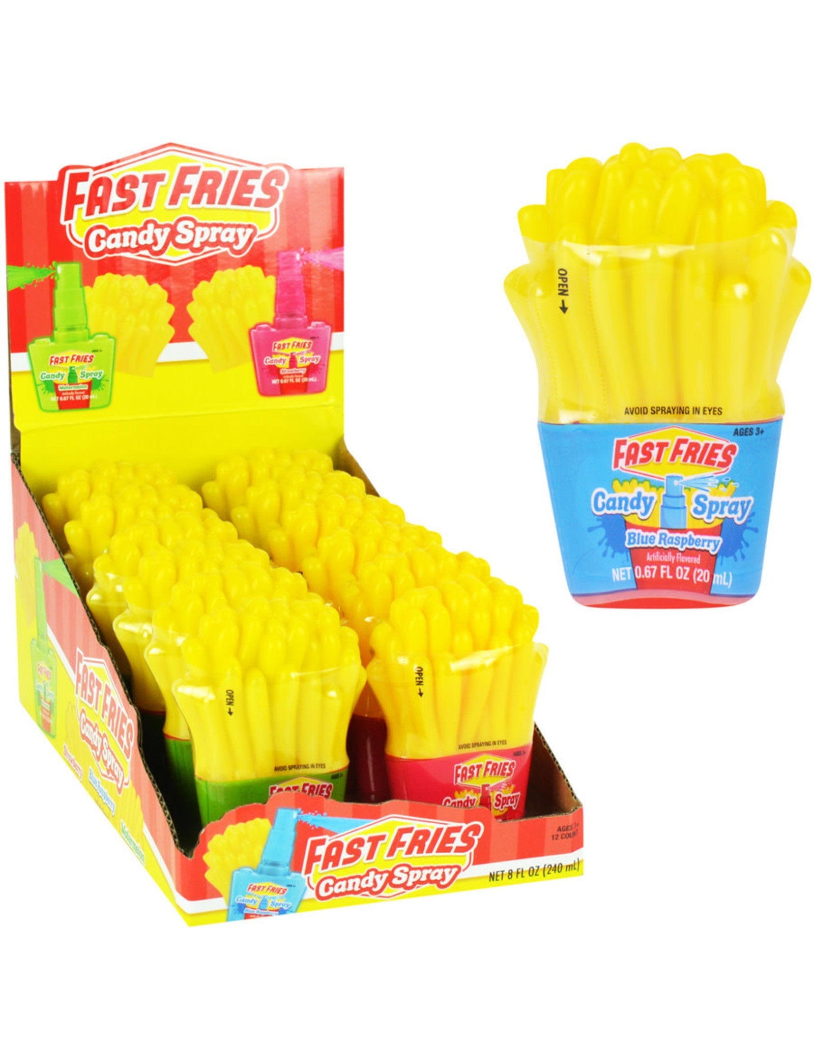 Koko's Fast Fries Candy Spray (12 Pack) -