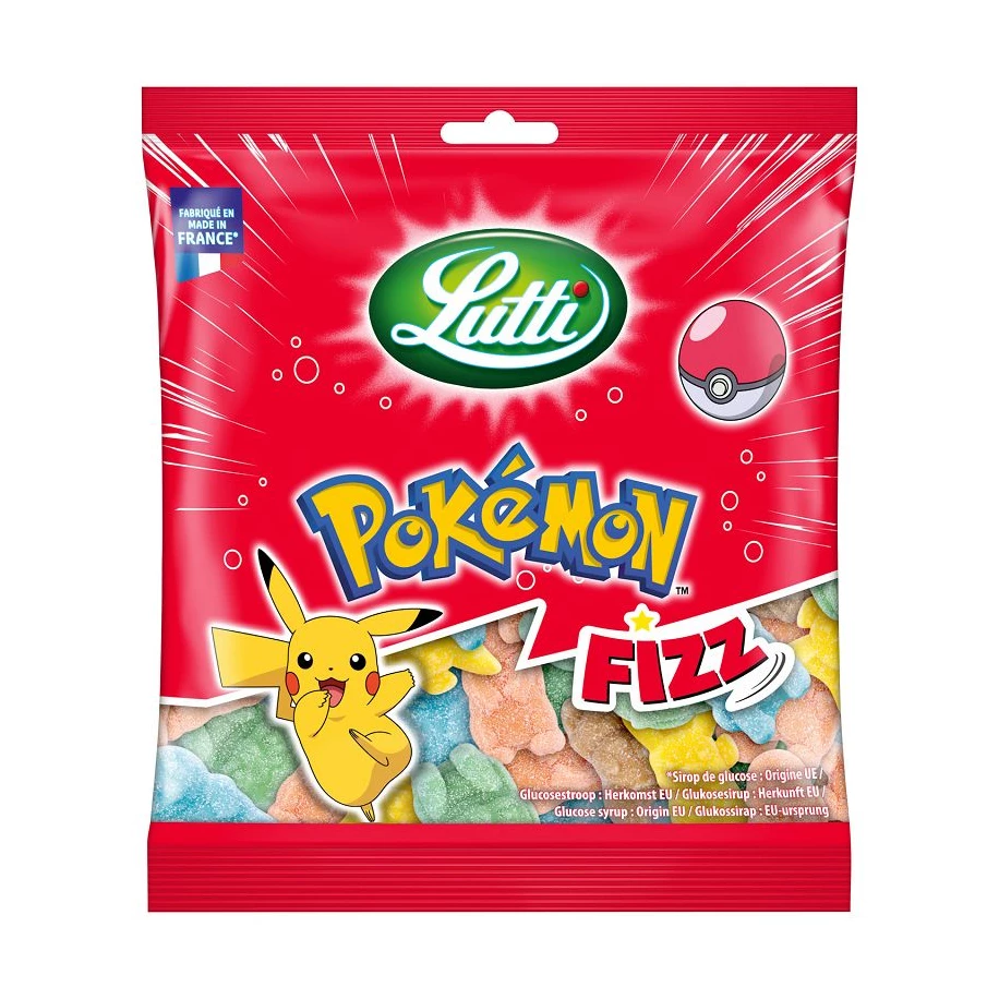 LUTTI Pokemon Fizz 100G (16 pack)- France - B19