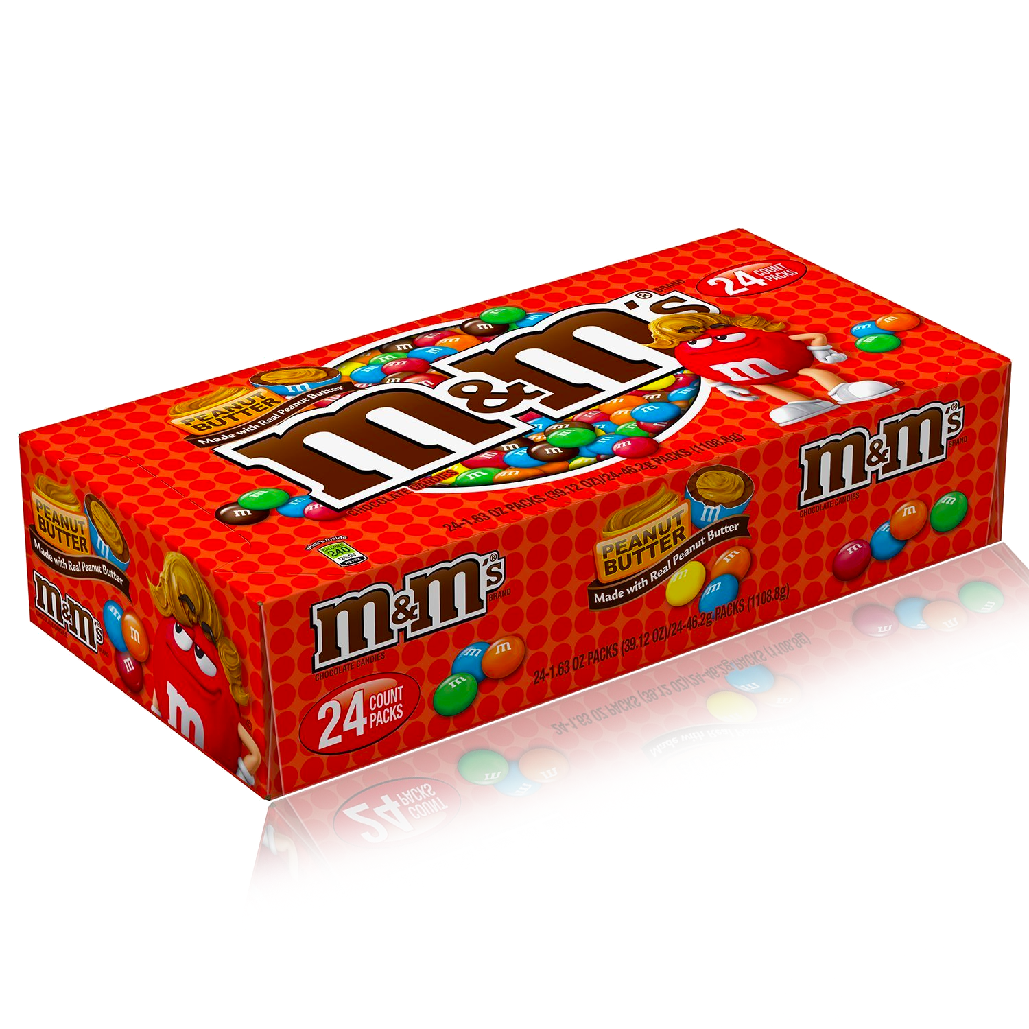 M&M's Peanut Butter 46g (24 pack) -