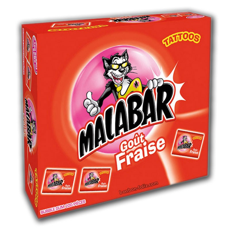 MALABAR Fraise (200 pack)- R54