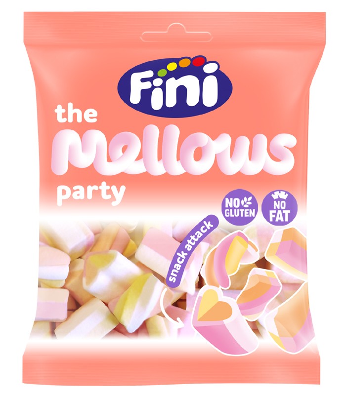 Fini The Mellows Party Marshmallows 80g (12 pack) - C14      11/2026