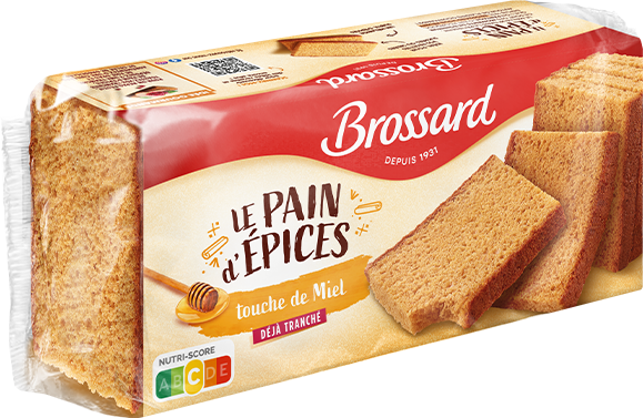 BROSSARD Le Pain d'épices au miel 350g  (12 pack) - K2