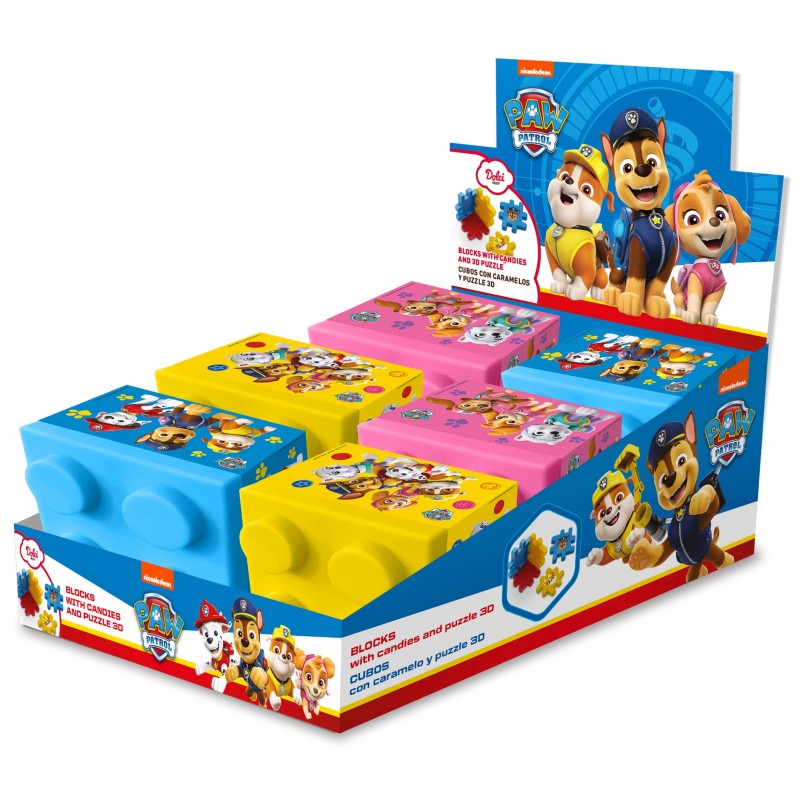 PAW PATROL Candies with Blocks 5g (6 Pack) - H2