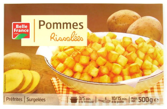 FROZEN - BELLE FRANCE Pommes Rissolées 500g (20 pack)