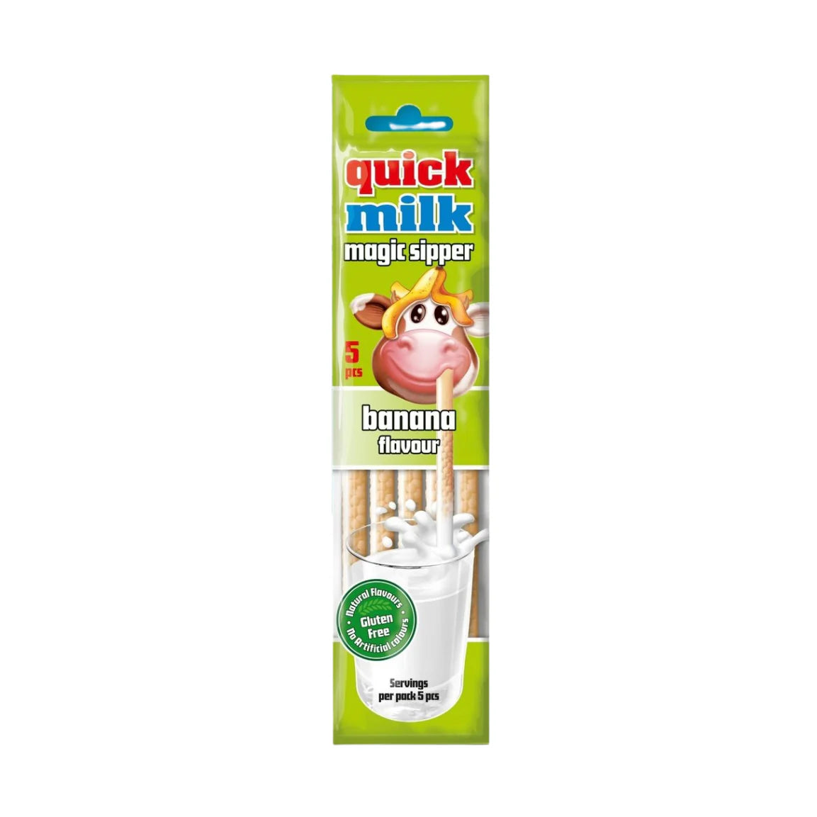 QUICK MILK Sipper Banana 30g (20 pack) - D7