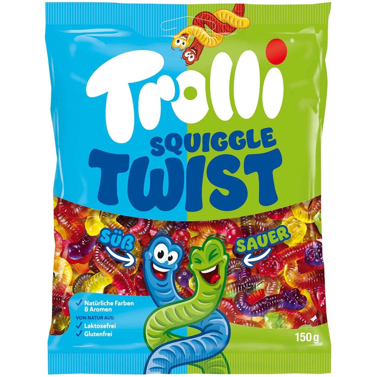 TROLLI Squiggle Twist 150g (18 pack) - D4