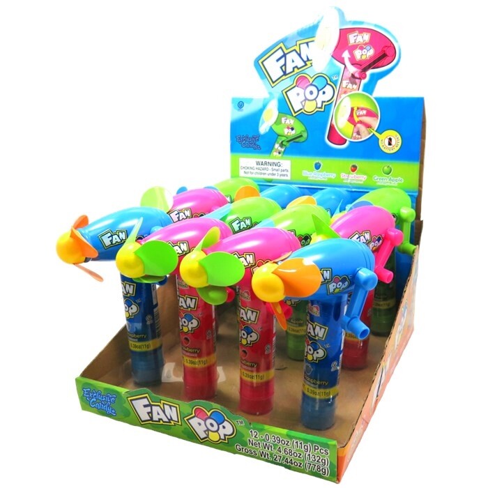 Kidsmania Fan Pop 11g (12 pack) - F22