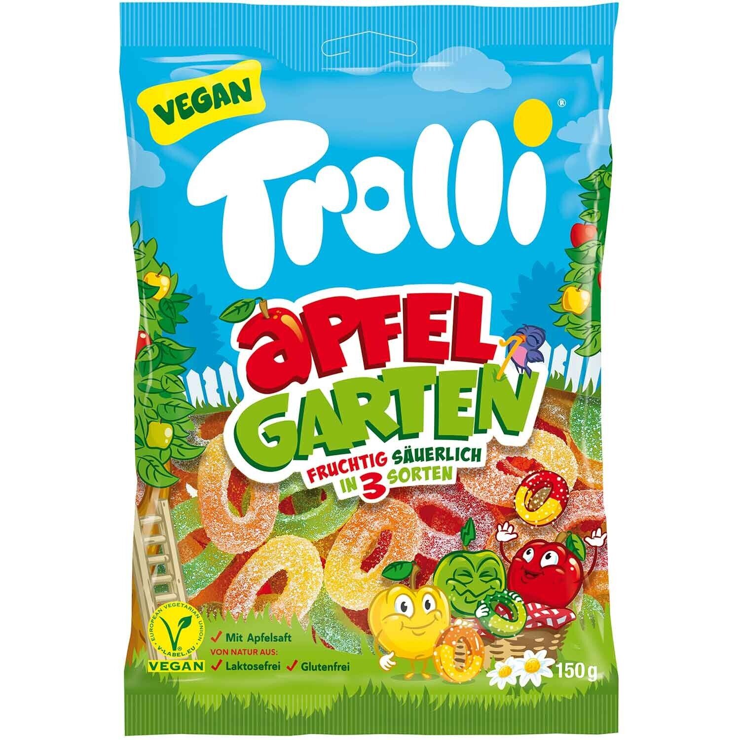 Trolli Apfelgarten Vegan 150 g (20 Pack) -