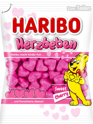 HARIBO Heart-Shaped Candies 160g (12 pack) - R86