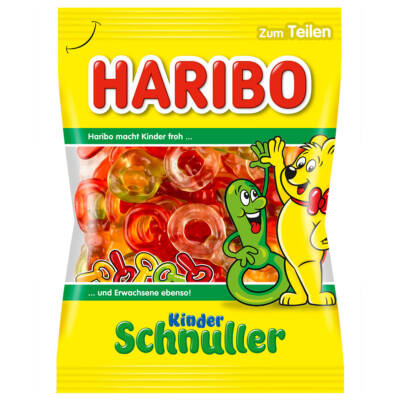 HARIBO Children's Pacifier Fruit Gummies 175g (18 pack)- R77