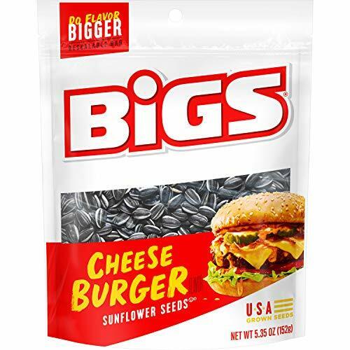 BIGS Sunflower Seeds Cheeseburger Bag 152 g (12 Pack) - Z22