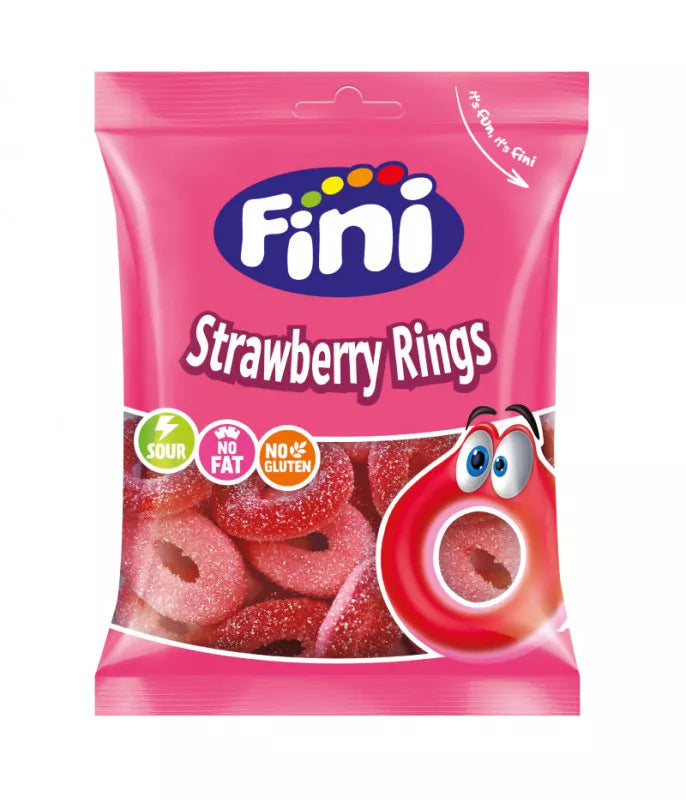 Fini Strawberry Ring 90g (12 pack) - B13    06/27