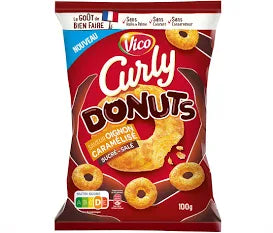 VICO Curly Donuts Oignon Caramelise 100g (14 Pack)