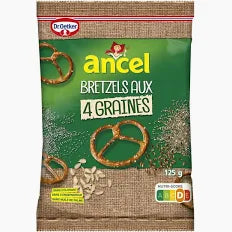 ANCEL Maxi Bretzels 4 Graines 125g (16 Pack)