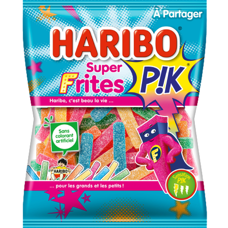 HARIBO Super Frite Pik 120G (30 pack) - France - L8