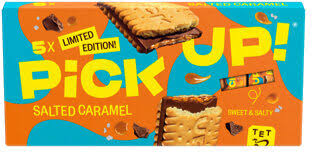 BAHLSEN Pick Up Caramel X5 140g (20 Pack) - D17