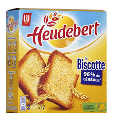 LU Heudebert Biscotte Nature 300g (15 Pack)