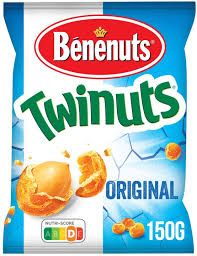BENENUTS Twinuts Salé 150g (20 Pack)