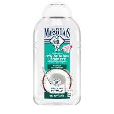 LE PETIT MARSEILLAIS Shampooing Hydratation Légèreté Eau De Coco Bio 250ml (12 Pack)