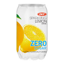 OKF Sparkling Zero Sugar Lemon 350 Ml (24 Pack)