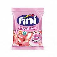 FINI Bisous Fraise 90g (12 pack) - Halal - B16